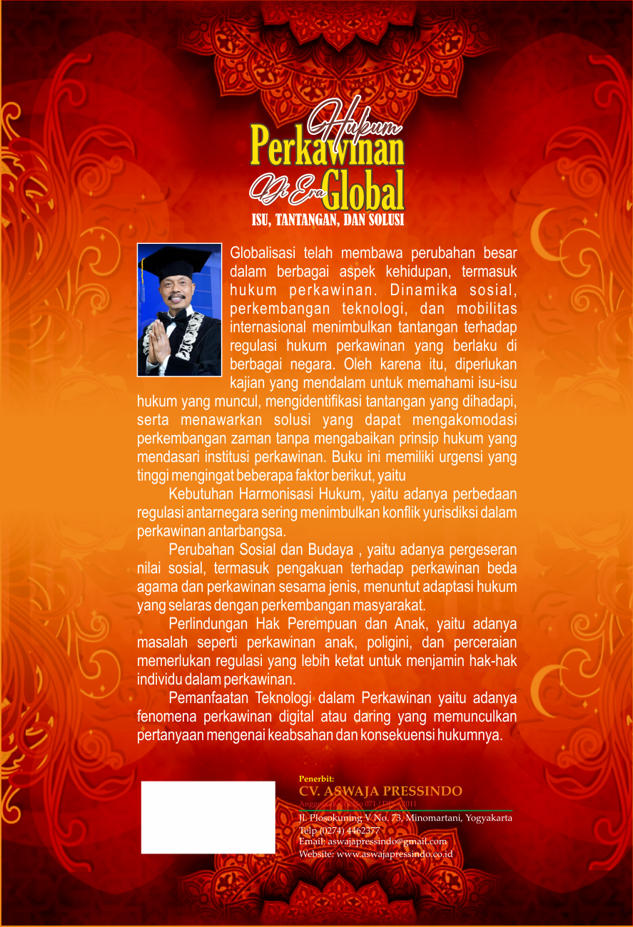 Hukum Perkawinan Di Era Global Cover B