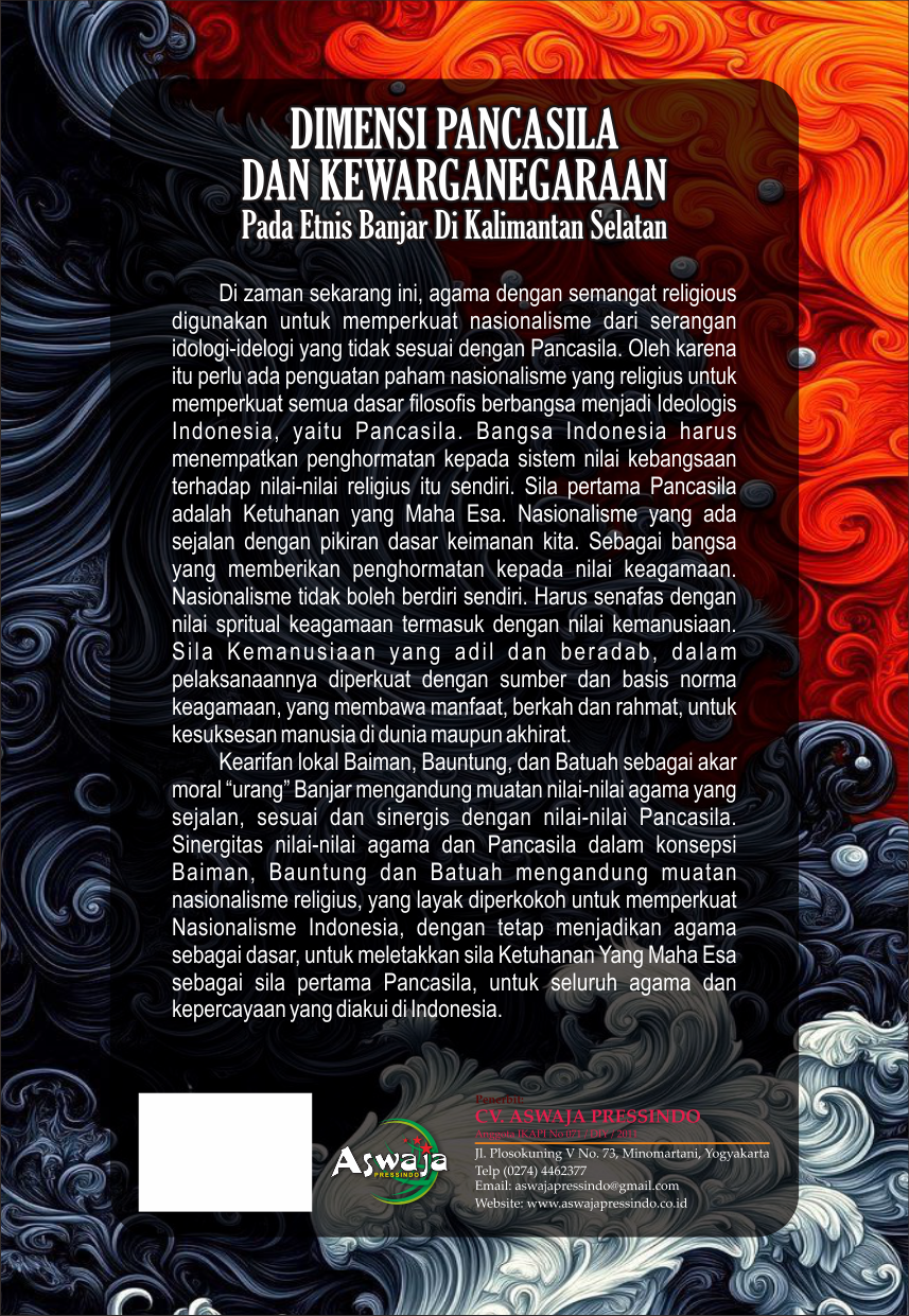 Dimensi Pancasila dan Kewarganegaraan Cover B